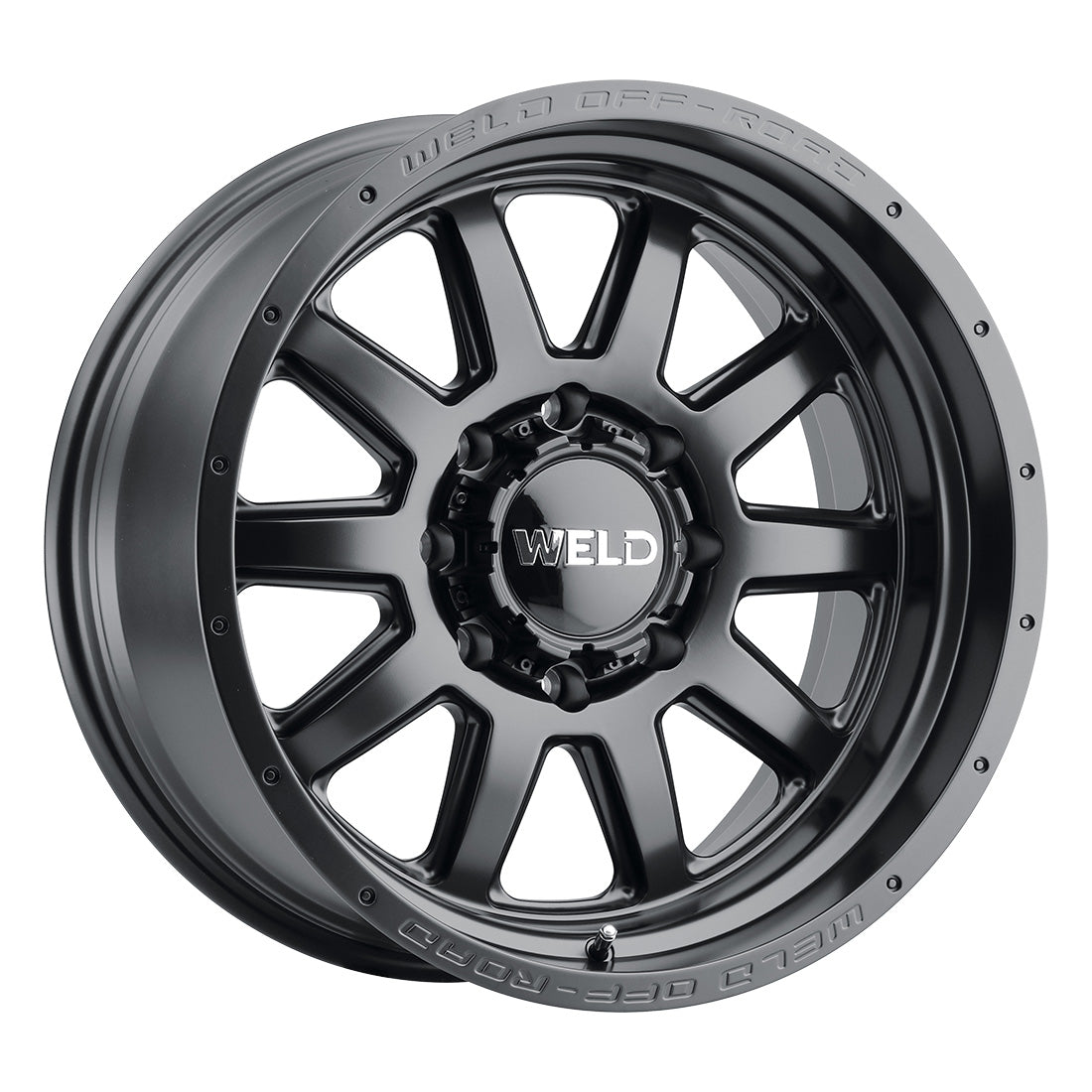 20x9.0 Stealth 8x170  ET00 BS5.00 Satin BLK 125.1